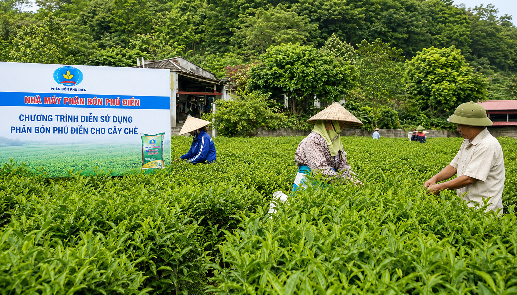 Bón Phân Phú Điền cho chè